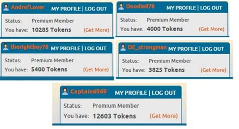 Tokens & Memberships – Chaturbate